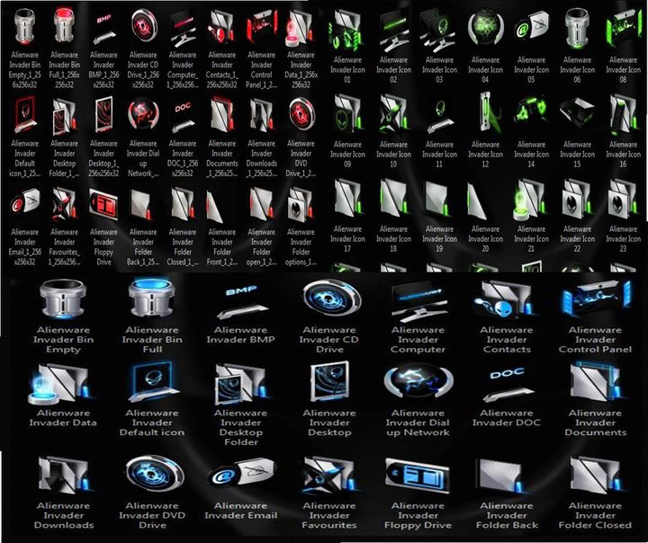 720x604 Download Exclusive Themes And Customize Windows Alienware Invader