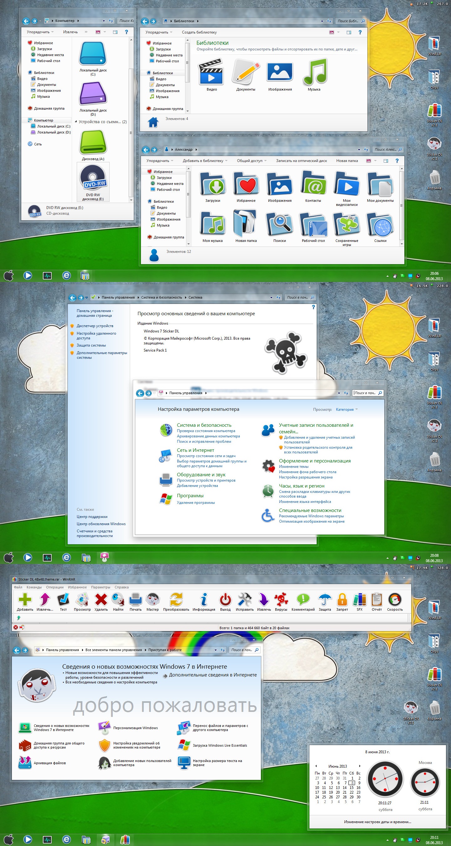 1440x2700 Sticker Dl Icon Pack Installer