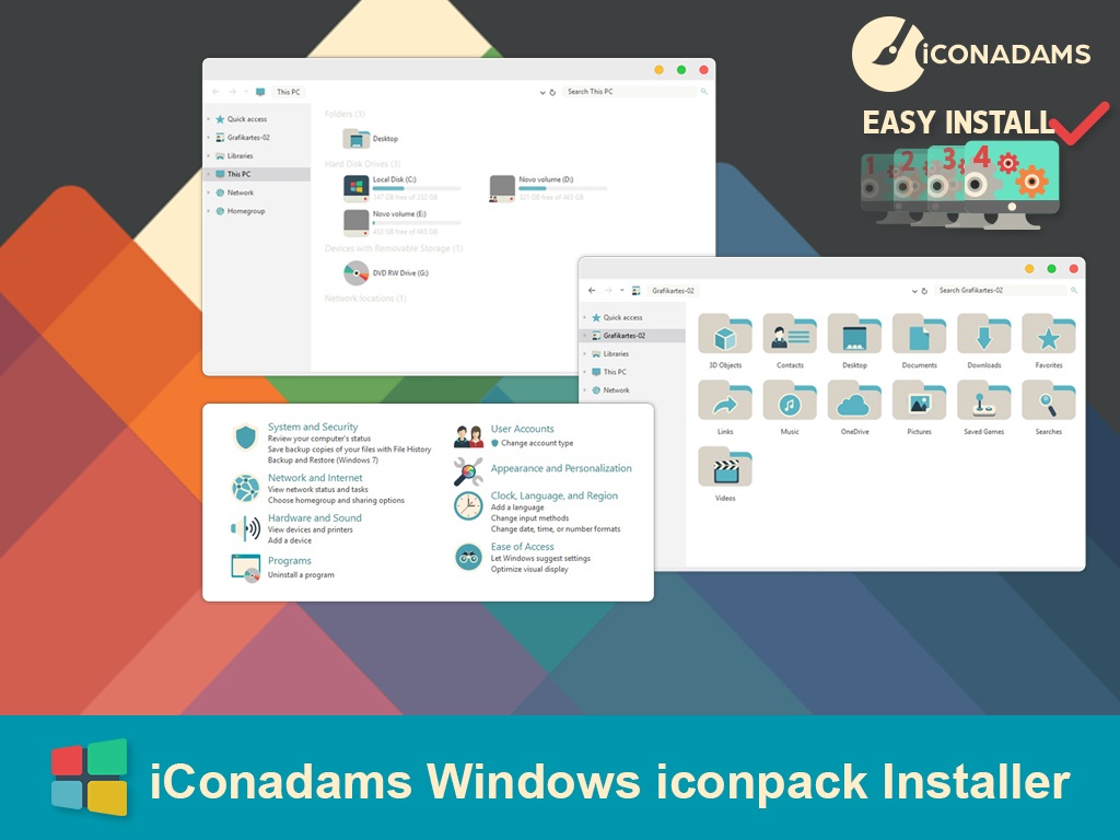 1024x768 Iconadams Windows Iconpack Installer