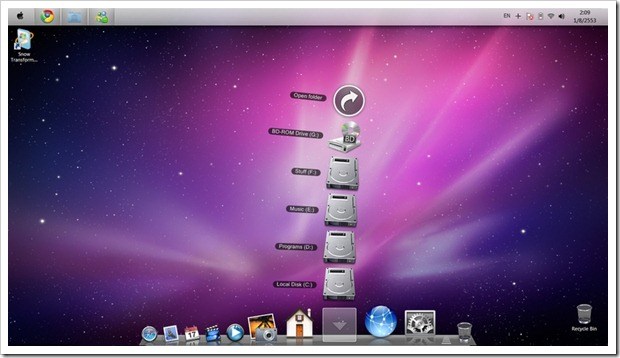 620x358 Make Your Windows Look And Feel Like A Mac Os X Snow Leopard