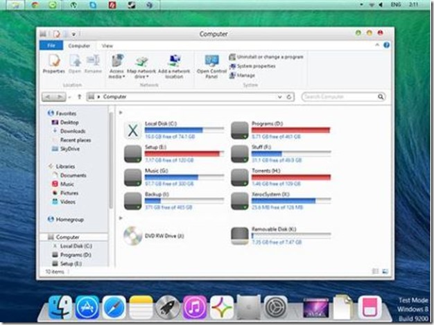 626x469 Os X Mavericks Transformation Pack For Windows