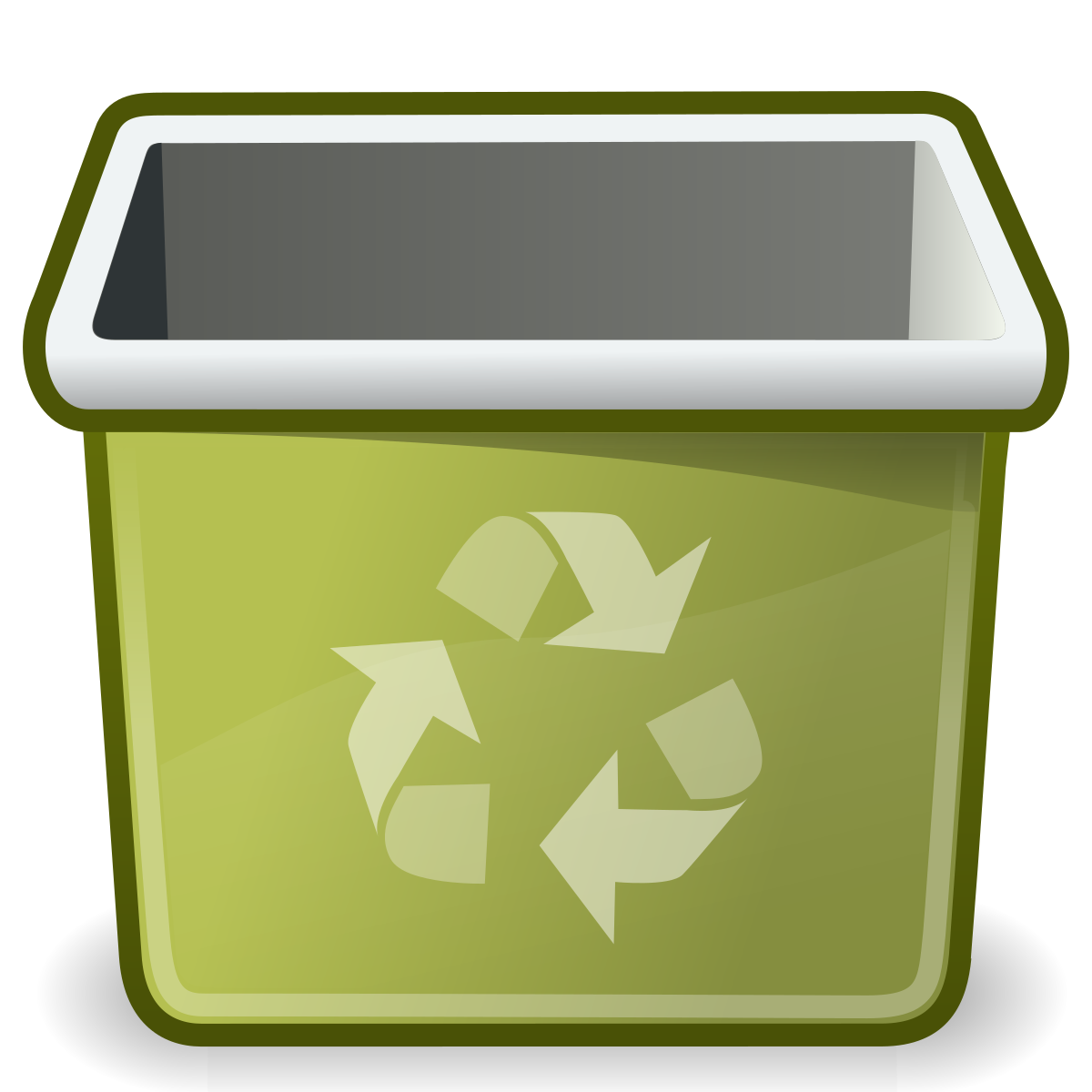 download blue recycle bin