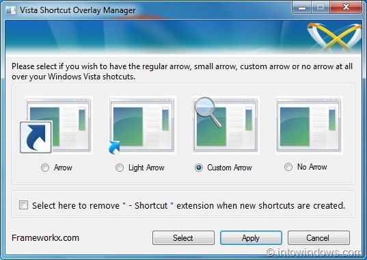 537x380 How To Customize Shortcut Overlay Arrow In Windows
