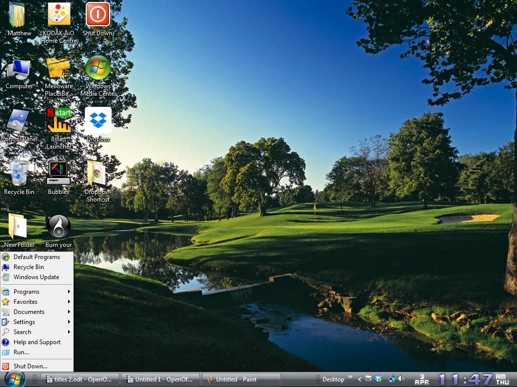 1024x768 How To Make Start Menu And Taskbar Icons Smaller In Windows