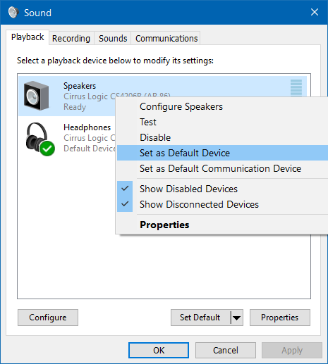465x517 Use Speakers Headphones At The Same Time In Windows