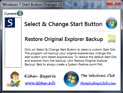 395x300 Download Windows Start Button Changer