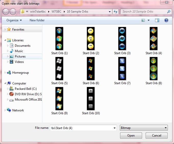 681x561 How To Change Windows Start Orb