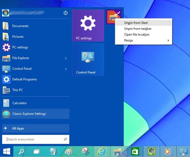 655x541 Windows Style Start Menu For Windows