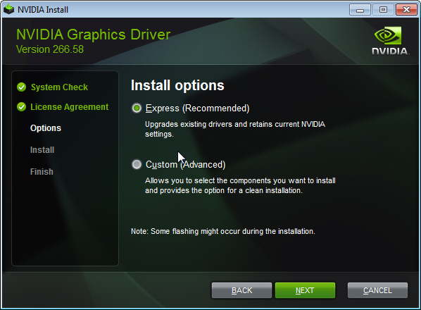 598x440 Installing Nvidia Display Drivers Under Windows Windows