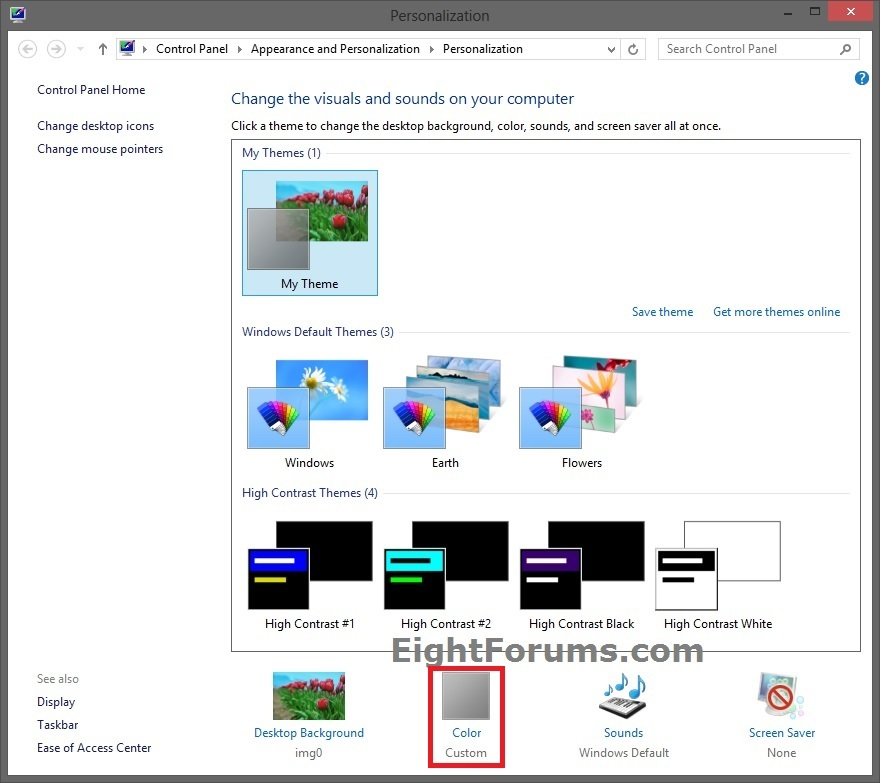 881x783 How To Change Window Color In Windows