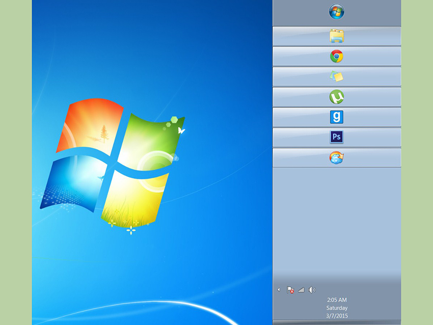 850x638 How To Alter The Size Of Your Windows Desktop Taskbar Steps