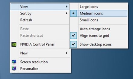 440x260 Ways To Resize Desktop Icons In Windows