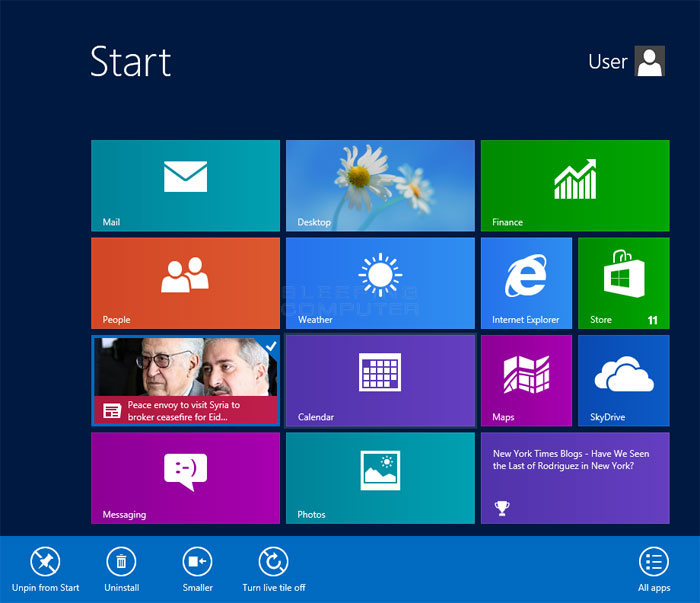 700x603 Introduction To The Windows Start Screen