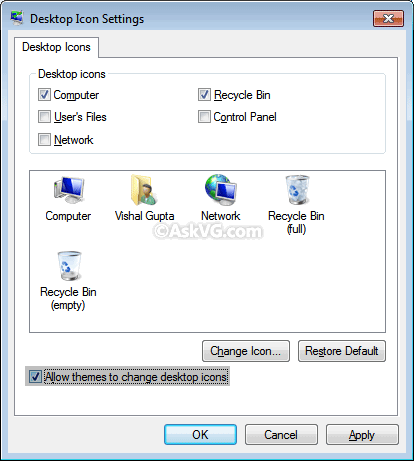 414x461 Windows Change Desktop Icon Size