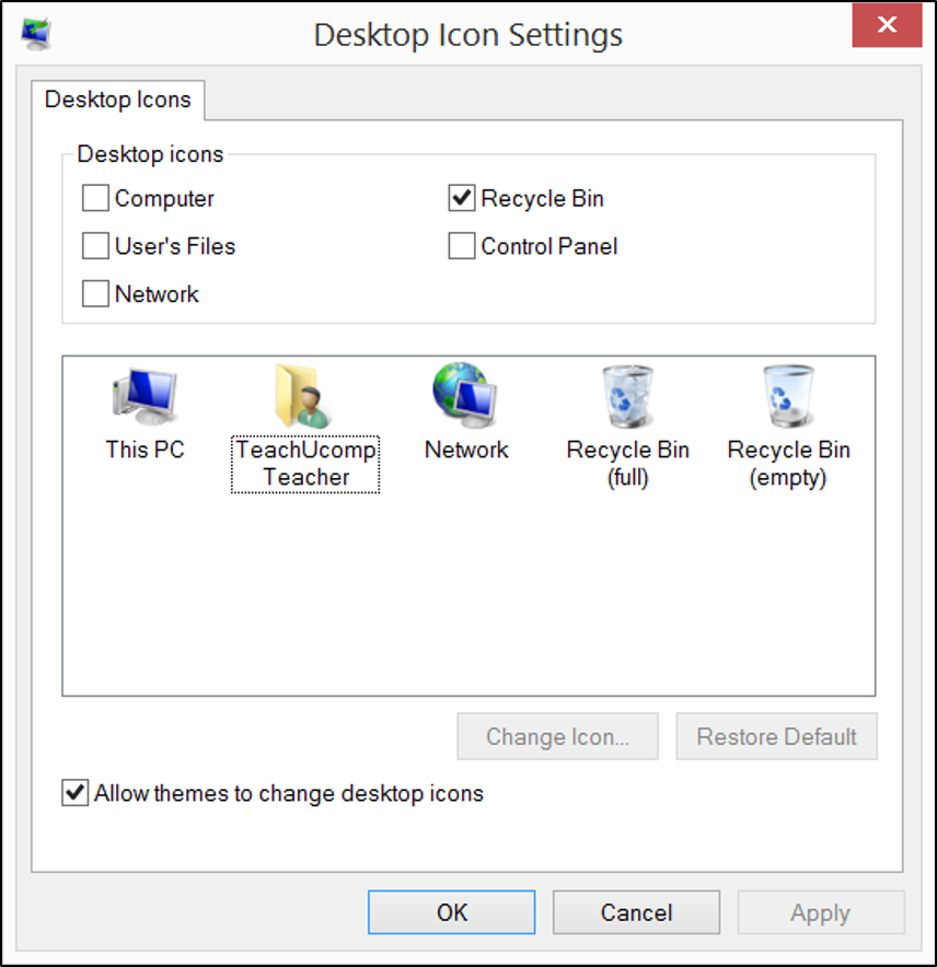 856x884 Change Desktop Icons In Windows Tutorial