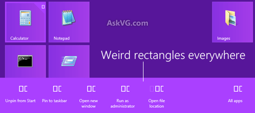 526x234 Fix Unknown Characters Or Vertical Rectangles Are Showing