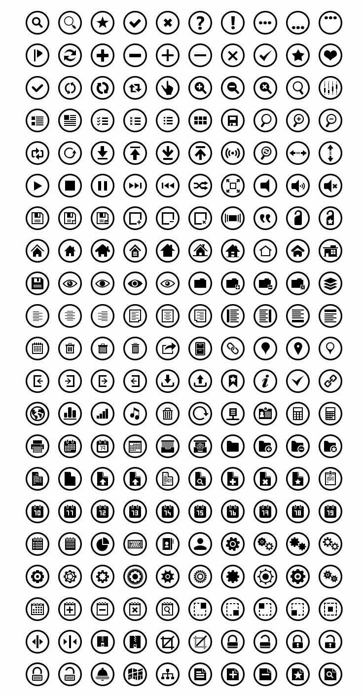 736x1414 Free Icon Pack For Windows And Windows Phones Tablets