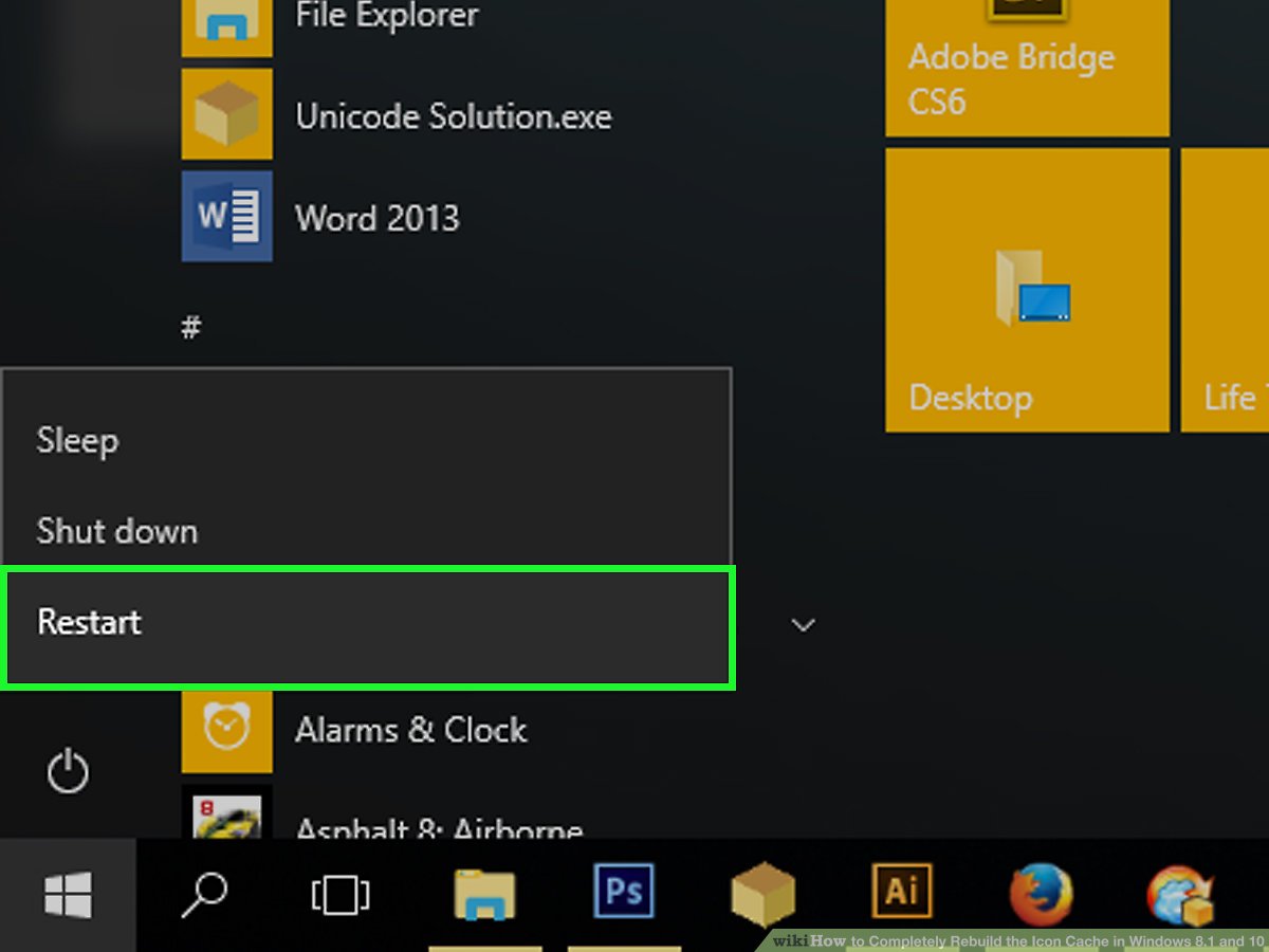 1200x900 How To Completely Rebuild The Icon Cache In Windows