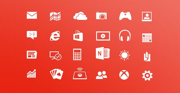 580x300 Windows Metro Icons