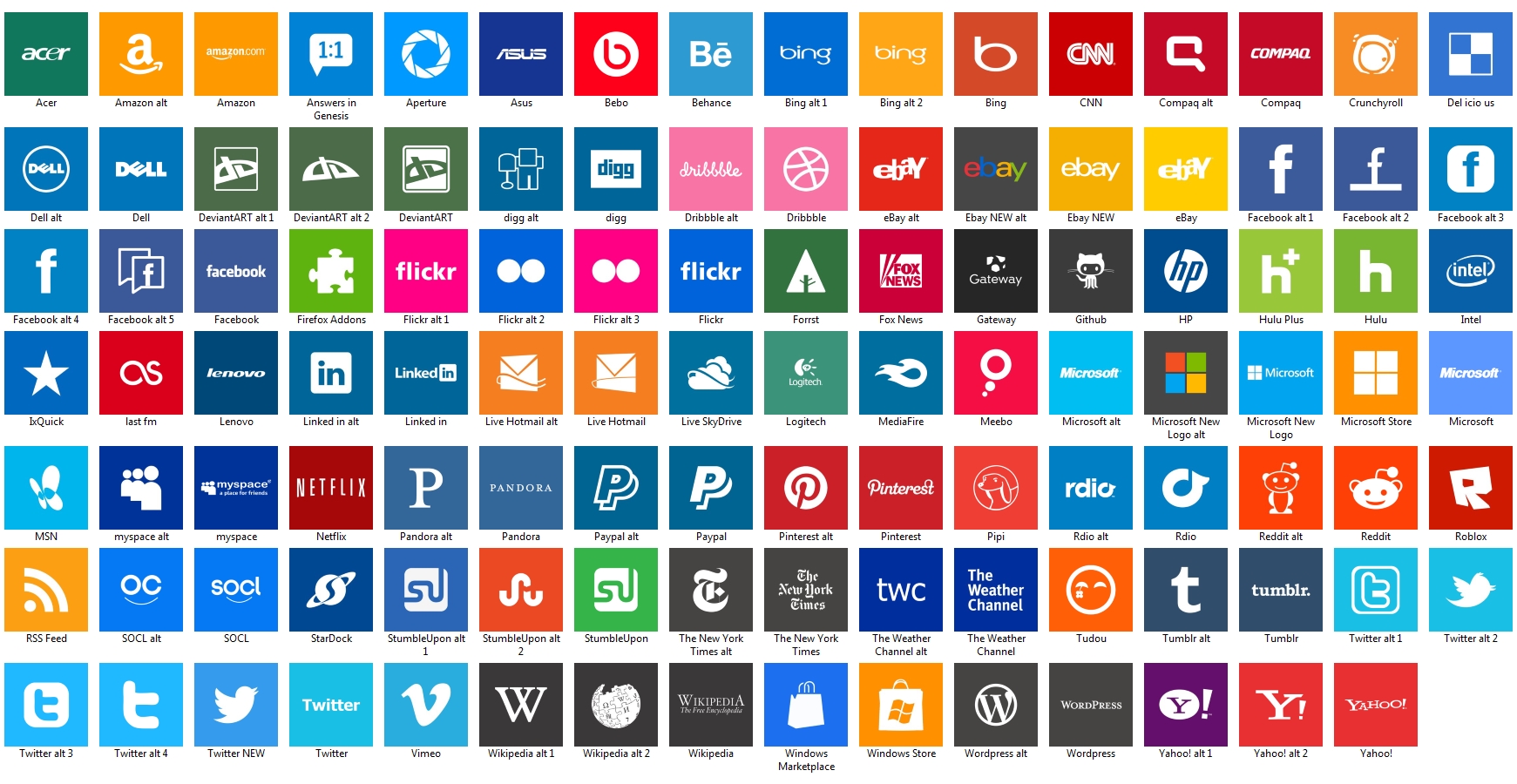 windows 10 metro icon theme windows 10 metro icon theme