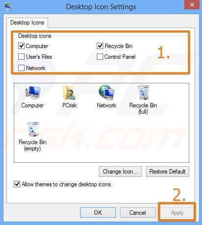 411x459 How To Add My Computer Icon On Windows Desktop