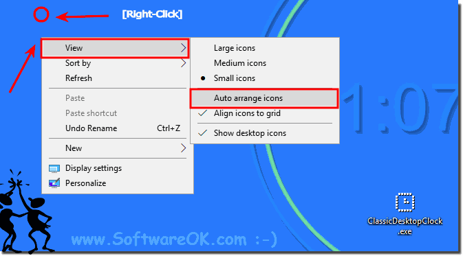 Can I Disable In Windows Automatically Arranged Of Desktop Icons 673x373 Can I Disable In Windows Automatically Arranged Of Desktop Icons