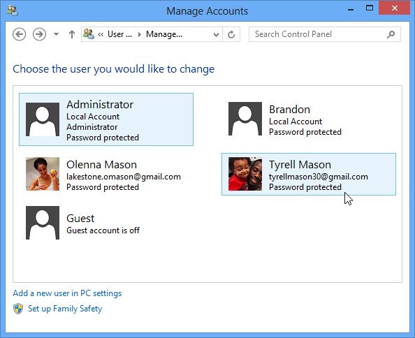 Windows Managing User Accounts And Parental Controls 594x484 Windows Managing User Accounts And Parental Controls