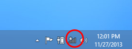 Windows 8 Wifi Icon