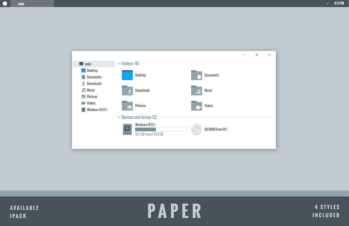 1110x720 Paper Iconpack