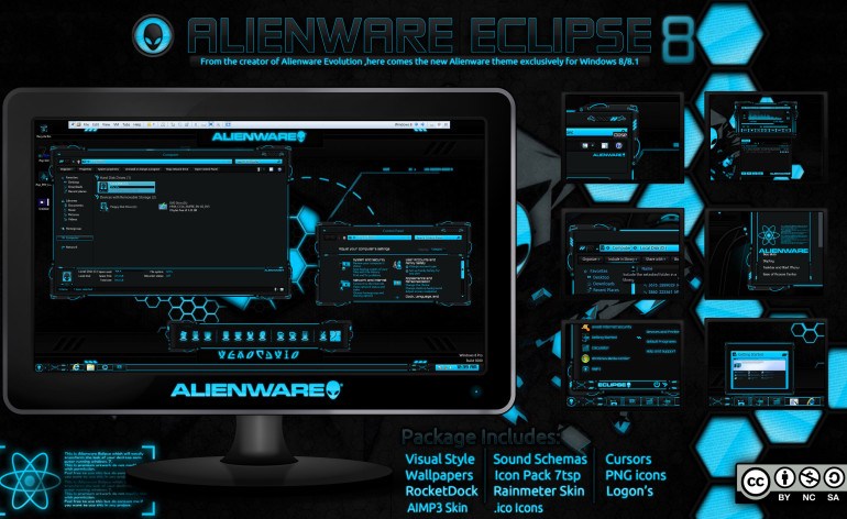 770x472 Alienware Eclipse Blue Windows Mr Blade Designs