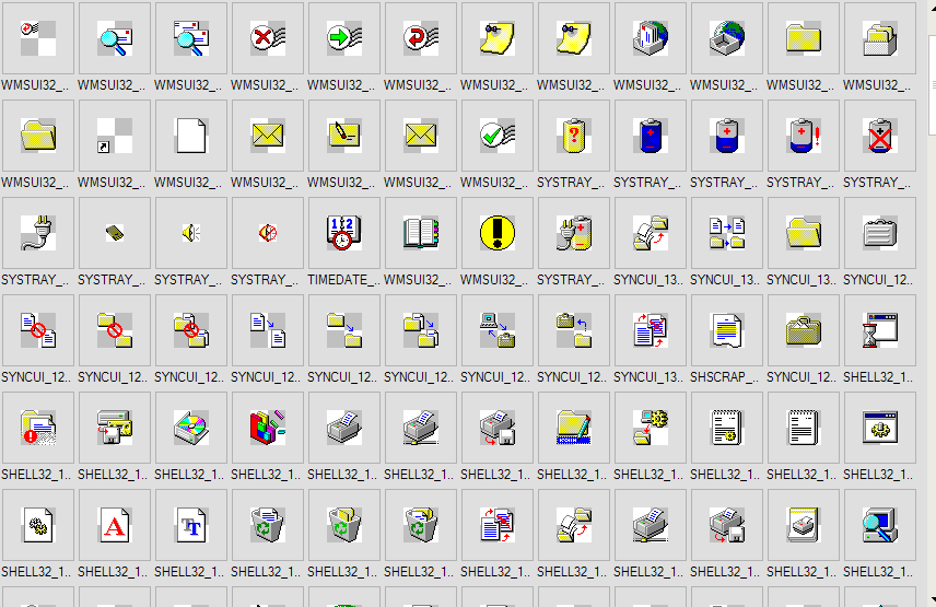 856x555 All Windows Icons