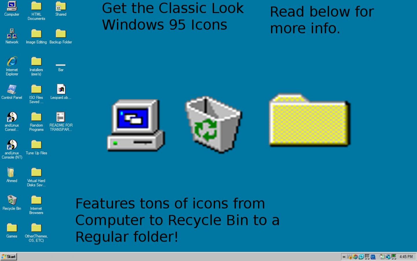 Значок Windows 95