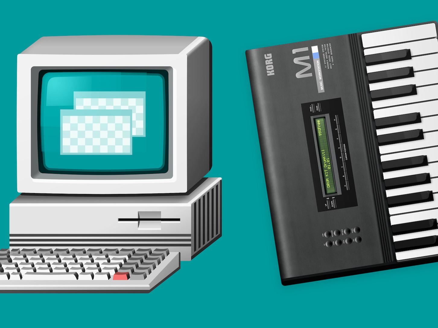 1452x1089 Skeuomorphic Icon Graphics Design