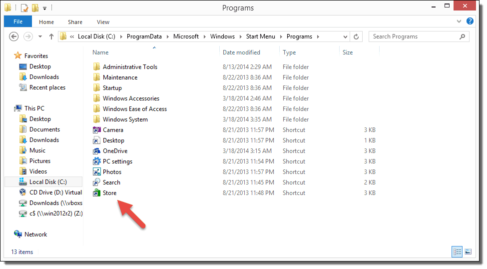 Remove The Windows Store App From The Start Screen 975x538 Remove The Windows Store App From The Start Screen