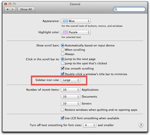 500x452 Os X Lion Changing Sidebar Icon Sizes The Mac Observer