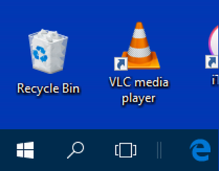 320x250 Change Windows Taskbar Icon Button Size