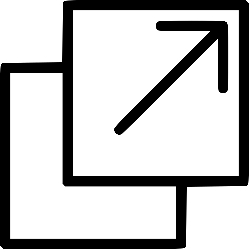 980x980 Open New Tab Arrow Window Png Icon Free Download