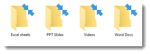 480x174 Remove Two Blue Arrows Icon On And Folders In Windows