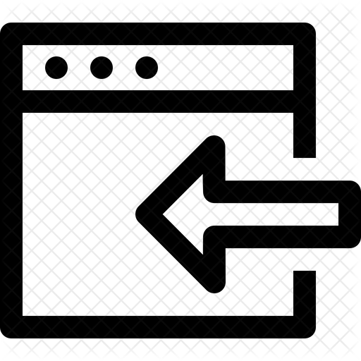 512x512 Window, Export, Arrow, In, Left Icon Of Line Style