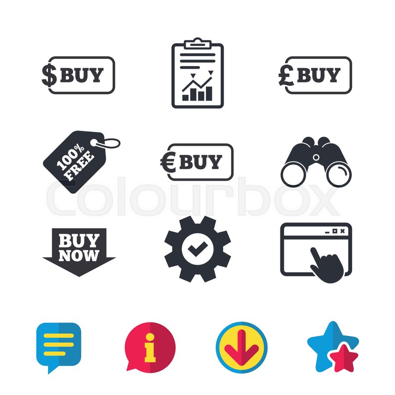 800x800 Buy Now Arrow Icon Online Shopping Stock Vector Colourbox