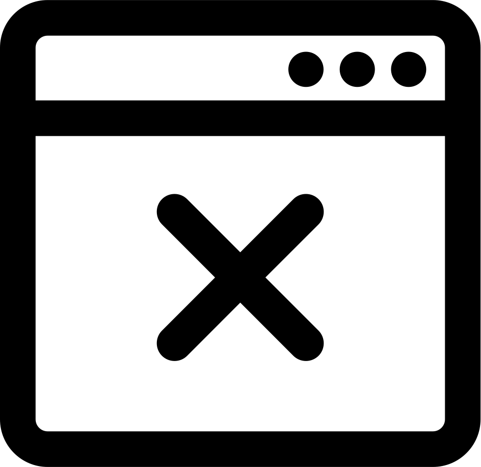 981x952 Window Close Button Png Icon Free Download