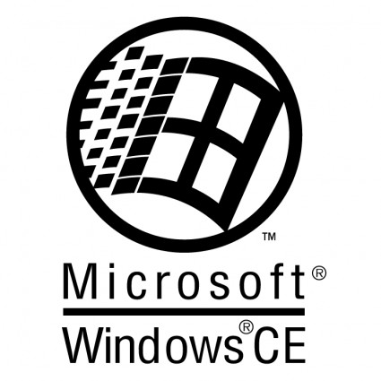 425x425 Microsoft Windows Ce Vector Logo Free Vector Free Download
