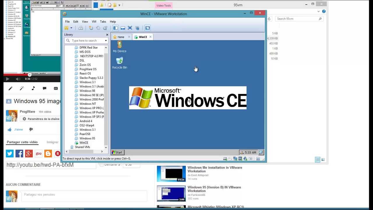 1280x720 Windows Ce Vmware Image + Download