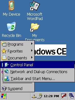 240x320 Configuration For Windows Ce And Portsmith Technologies