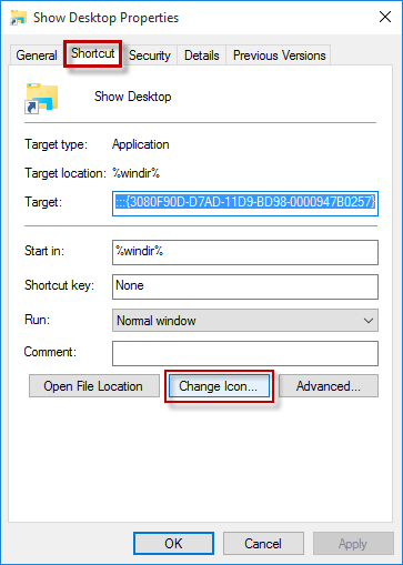 363x509 How To Change Icon For Any Desktop Shortcut In Windows