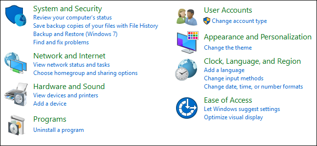 650x300 How To Change The Default Control Panel View In Windows