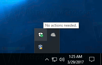 328x210 Disable Windows Defender Security Center Tray Icon