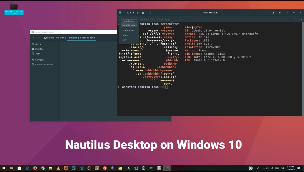 1280x726 Err, You Can Run Nautilus Manager On Windows