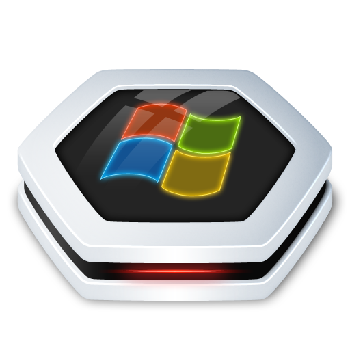 512x512 Drive Windows Icon Senary Drive Iconset Arrioch