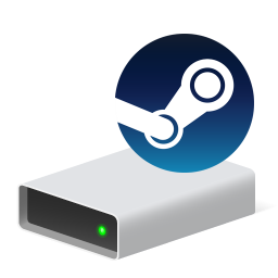 256x256 Steam Drive Icon